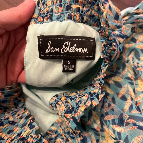 Sam Edelman Ruched Ruffle Mini Dress - Picture 3 of 8